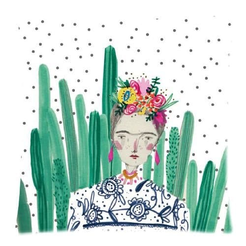 AprilHK Custom Cactus Zippered Pillowcase Pillow Cases Cover 16''x16'' (Twin Sides)