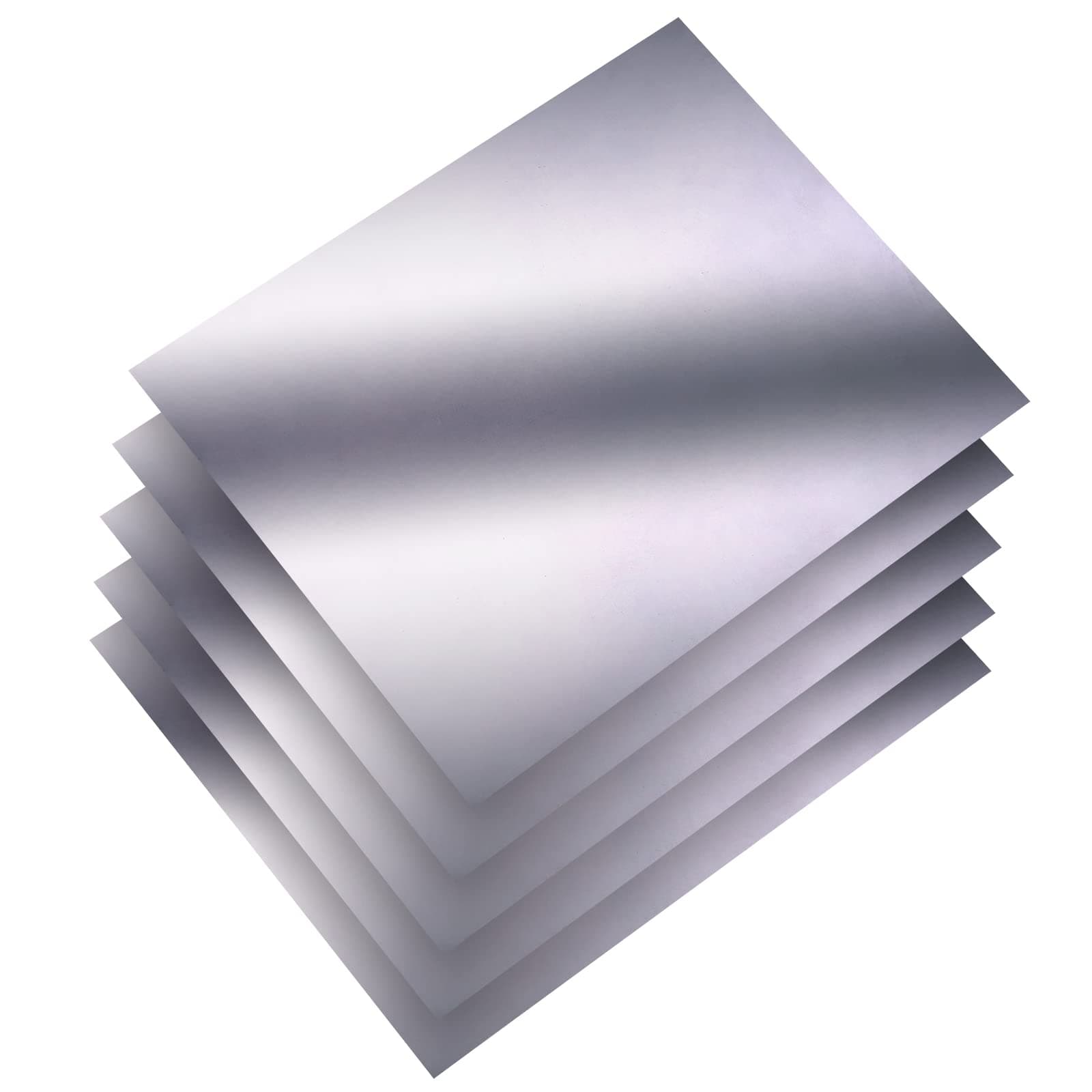 Graphite Flexible Foil Gasket Sheet, 0.5mm x 200mm x 250mm, 99.5% Flexible Graphite Sheet, 5PCS
