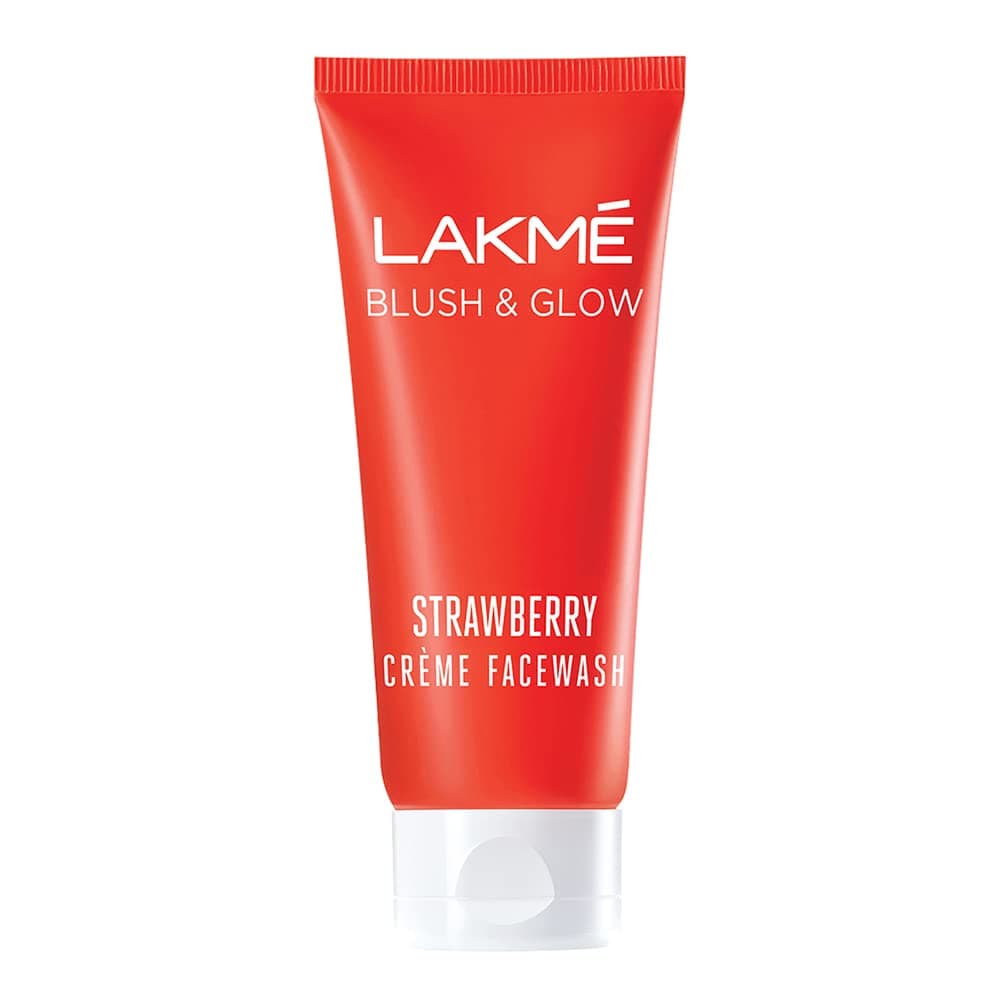 Blush & Glow Strawberry Creme Face Wash, 100 gm