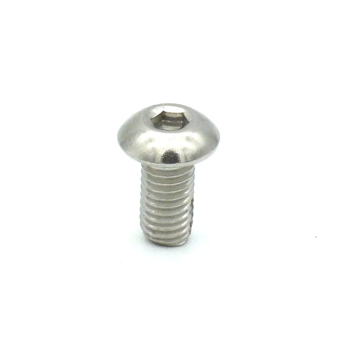 TOPINSTOCKTOPINSTOCK M5 x 10mm Stainless Steel Button Head Hex Socket Cap Screw Pack of 50