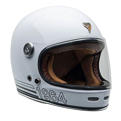 By City Retro Helmet, Roadster fibre, white, size L