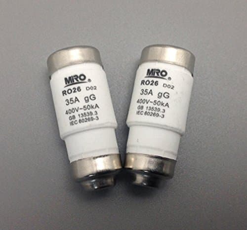 Miro RO26-35A Screw Fuse 380V 35 Amp D02 gG(Normal) 1PC