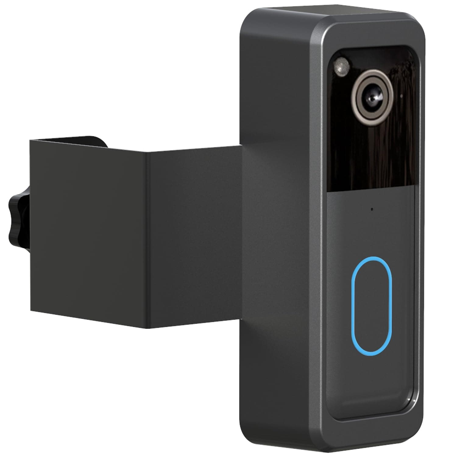 Anti-Theft Blink Doorbell Door Mount,No-Drill Mounting Bracket for Blink Doorbell Camera 2nd Gen 2025 (Not Block Doorbell Motion Sensor) Easy to Install Blink Video Doorbell Accessories