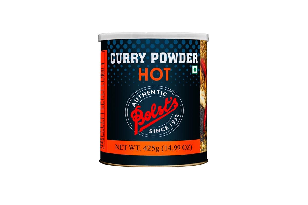 Hot Curry Powder | Curry Masala | Indian Kitchen Spices Masala | 10+ Authentic Whole Indian Spices | Multi-Purpose Cury Powder For Veg or Non-Veg Curries & Sabzis 425g