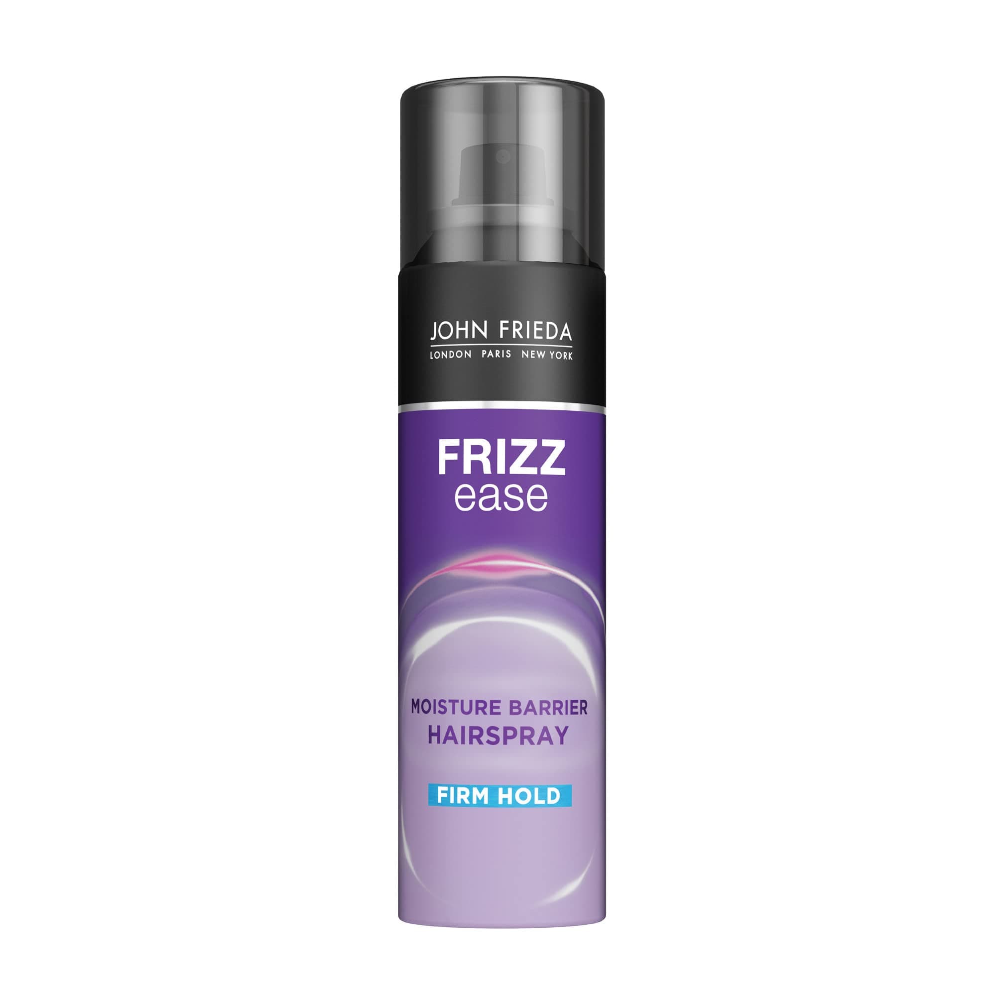 John Frieda Frizz Ease Moisture Barrier Hairspray, Firm Hold Hairspray, Seals Out Moisture, Blocks Frizz, Protects Against Heat, and Keeps Hair Straight with Long-Lasting Hold, 12 Oz