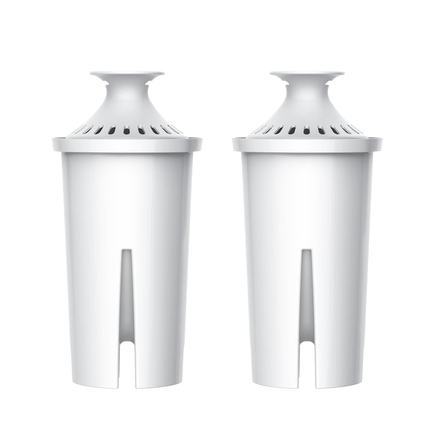 AQUA CREST Replacement for Brita® Water Filter, Pitchers and Dispensers, Classic OB03, Mavea® 107007, and More, NSF Certified Pitcher Water Filter, 1 Year Filter Supply, 2 Count