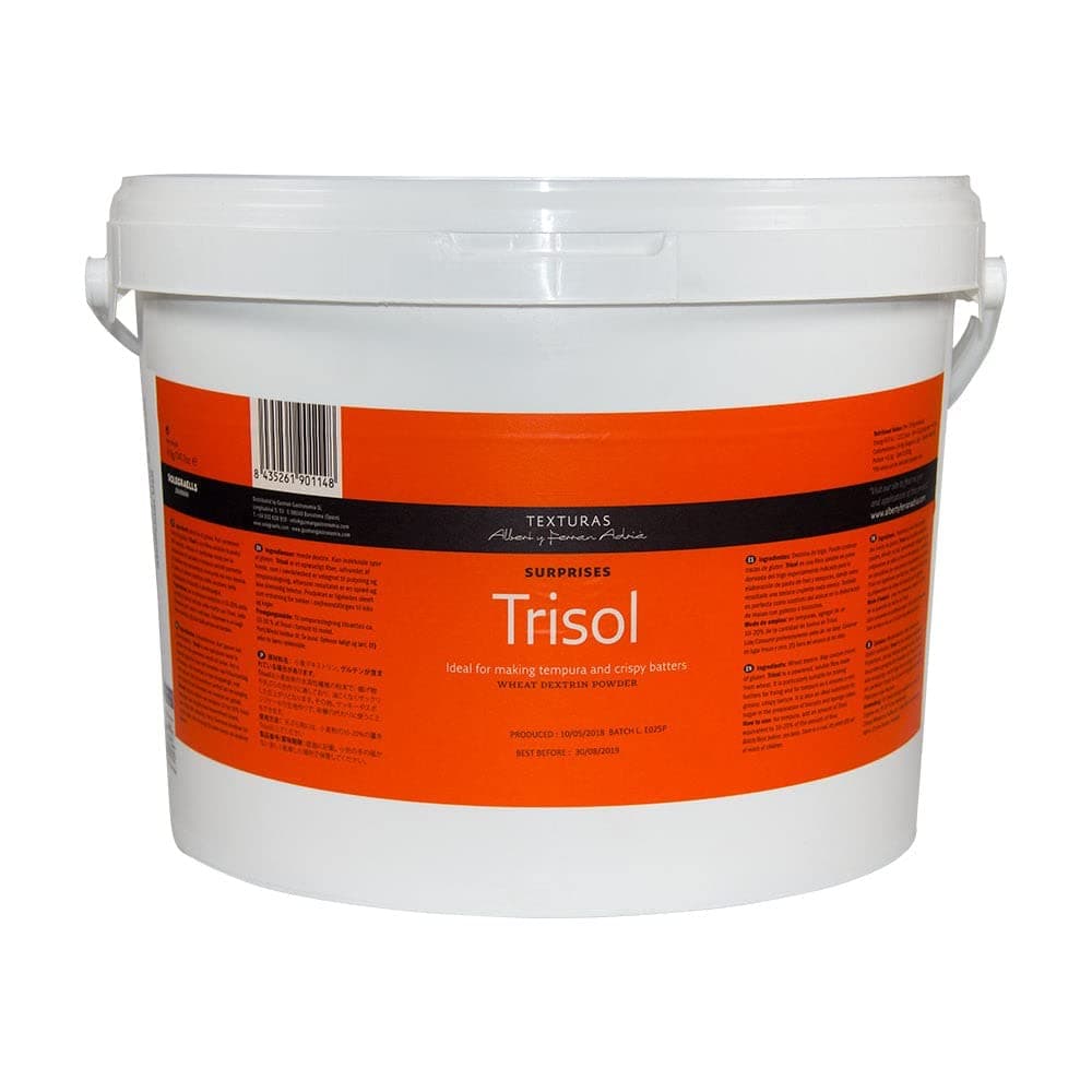 Texturas Trisol 4kg – Premium Soluble Fibre for Crispy Frying – Ideal for Tempura, Batters & Low-Sugar Baking