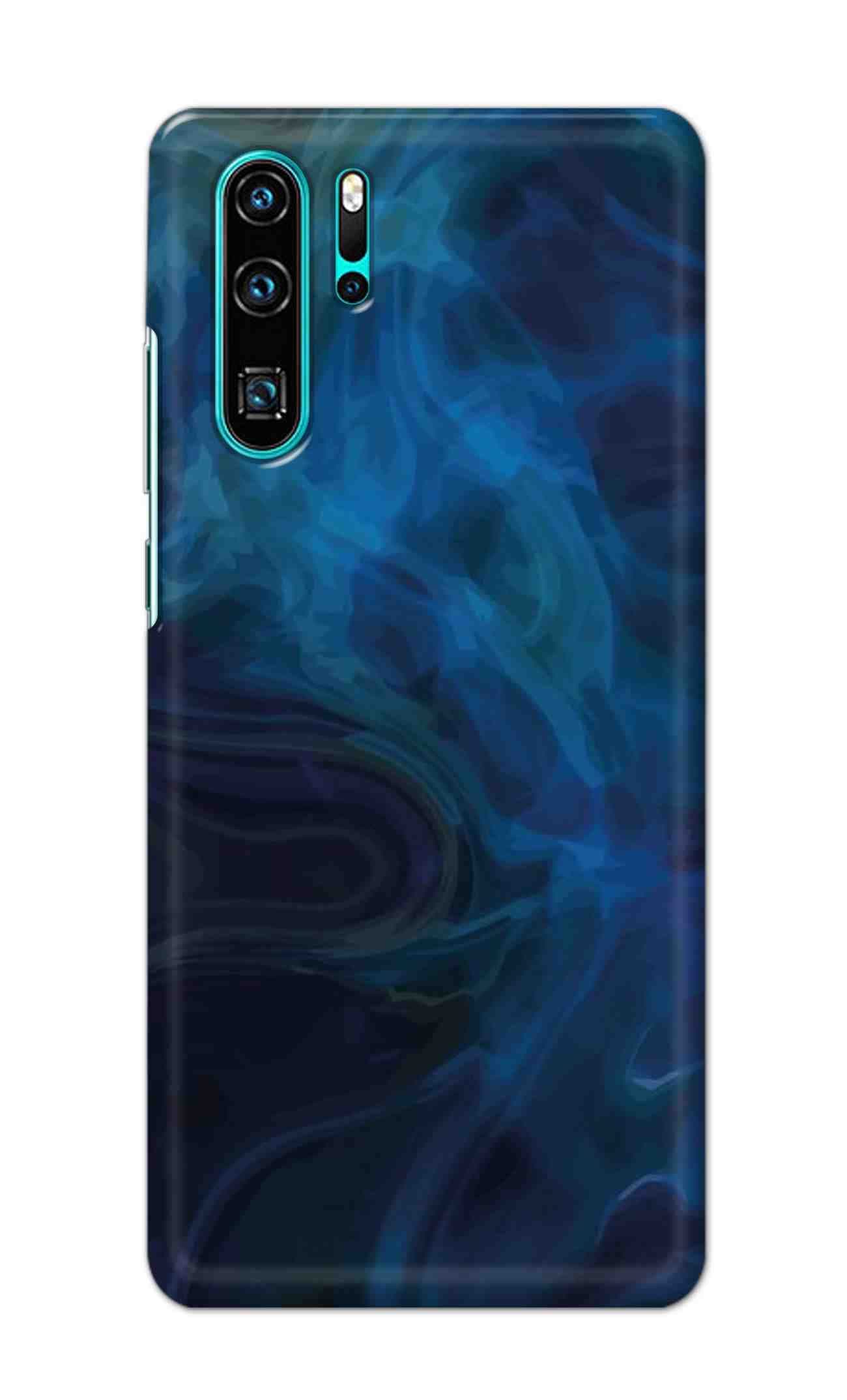 NDCOM for Huawei P30 Pro Back Cover Blue Smoke Color Printed Hard Case