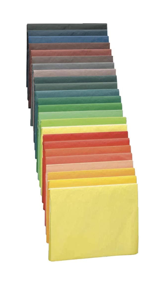 Kolorfast 0058110 Non-Bleeding Tissue Paper, 20" x 30" Size, 0.12" Height, 15" Width, 20" Length, Apple Green (Pack of 24)