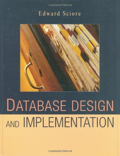 Database Design and Implementation 1st Edition