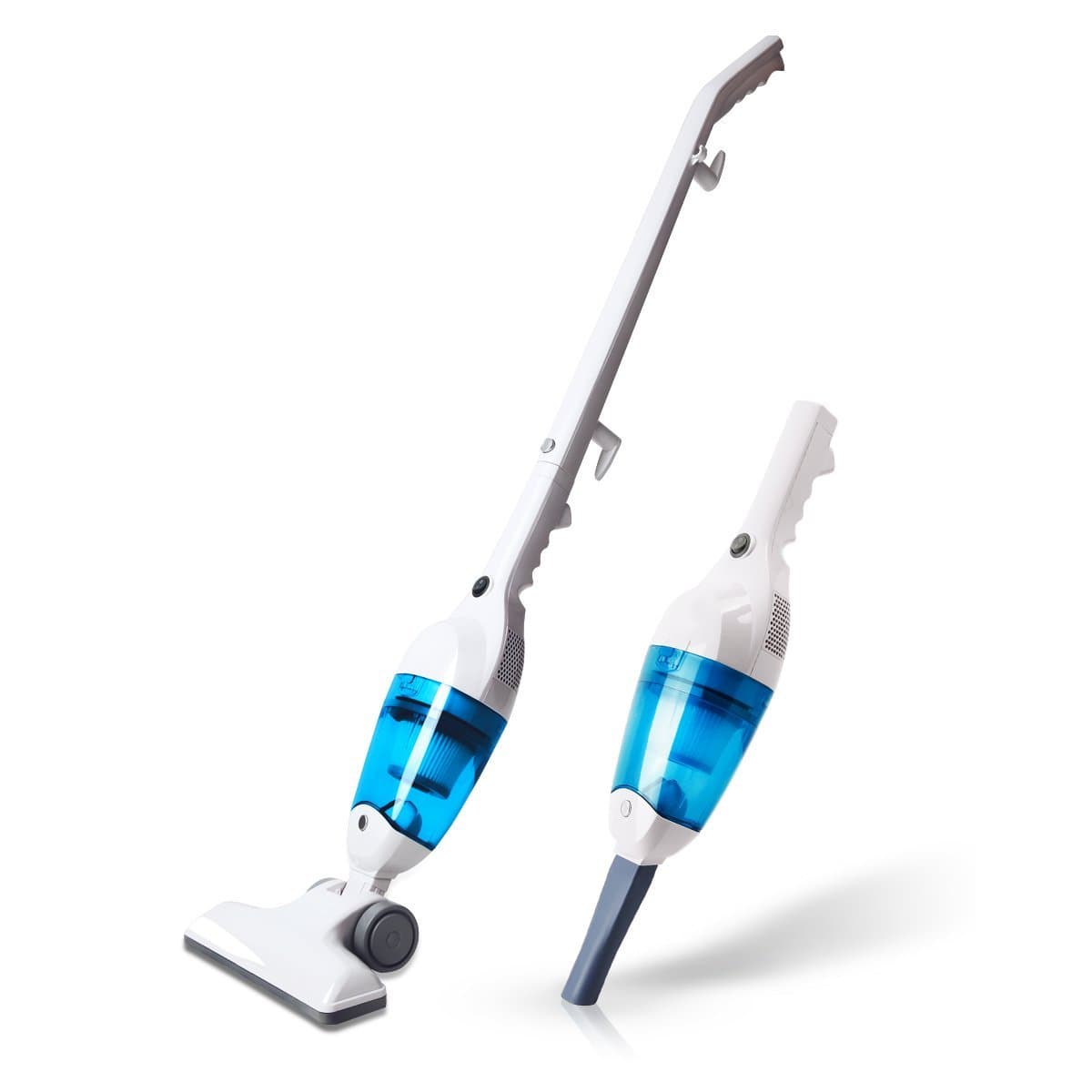 PUPPYOO Handheld Vacuum Cleaner with Stick 3-in-1 Home Carpet Upright Vac Blue WP3006