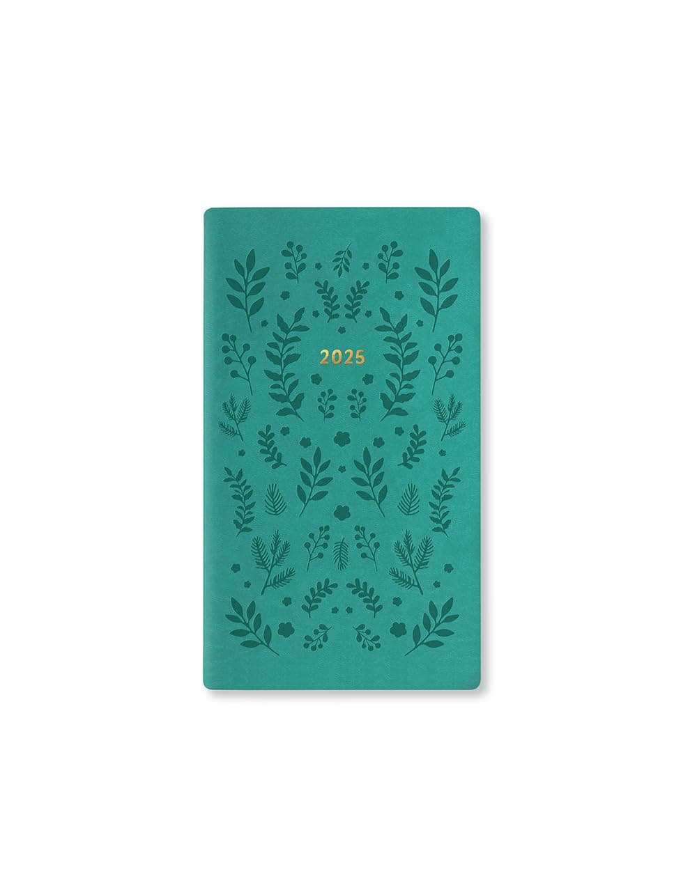 Woodland Medium Pocket week to view 2025 diary - green