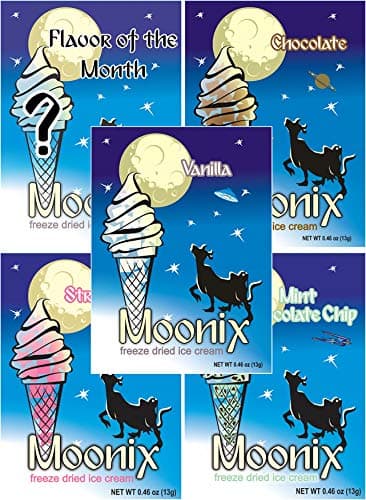 Moonix Freeze Dried Ice Cream VARIETY 25ct (Best Sellers)