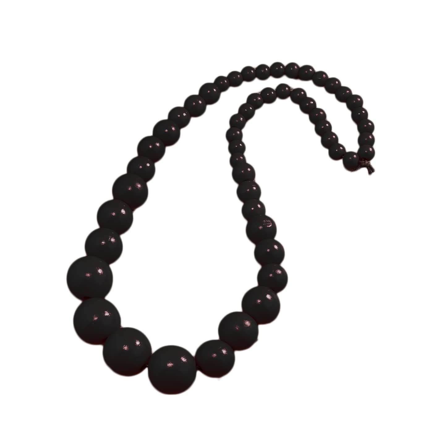 Ethnic Large Chunky Wooden Beaded Necklaces Boho African Statement Necklace Handmade Tribal Collar Choker Bib Jewelry