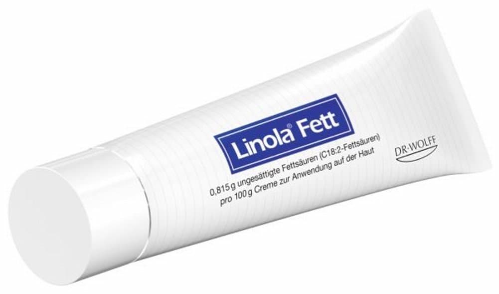 Linola Fett - for ideal moisturising cream for treating very dry, cracked or itchy skin, such as dermatitis. 50g