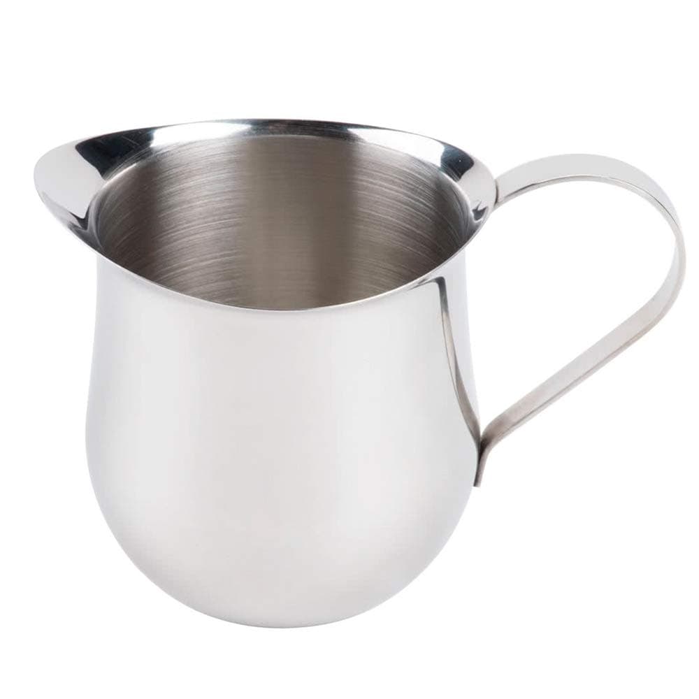 5-Ounce Stainless Steel Bell Creamer, 150 ml. Bell-Shaped Serving Cream Pitcher