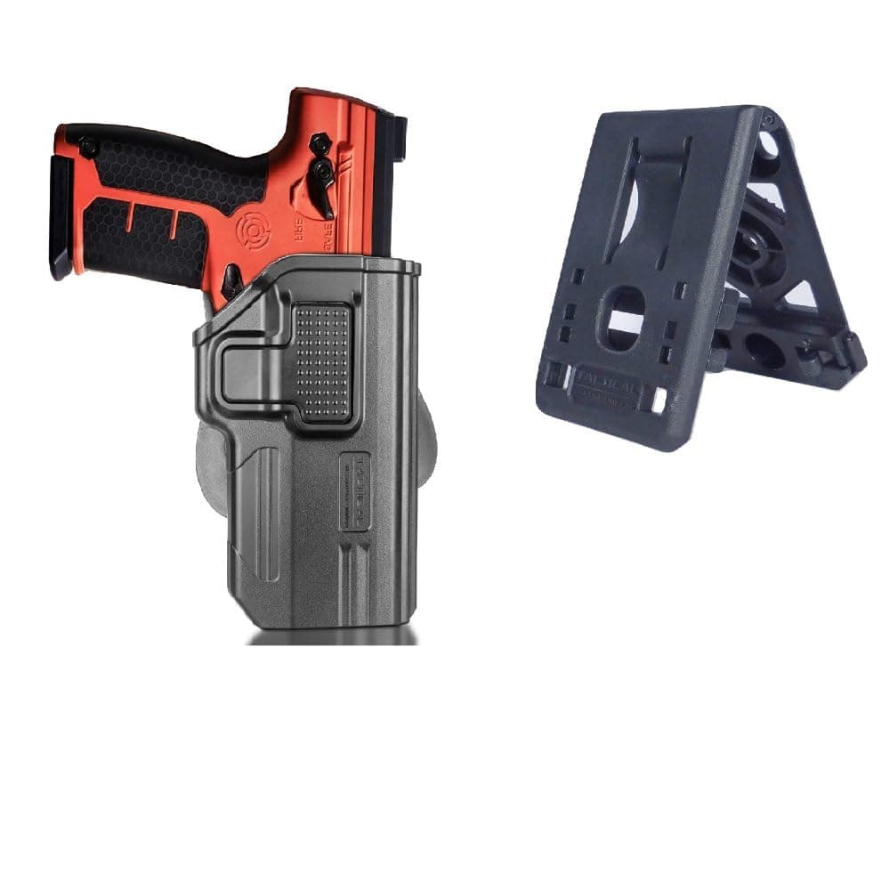 - Polymer Paddle Level II Holster for All Byrna Launchers Fits: Byrna SD, LE and XL