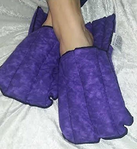 Kozy CollarKozy Collar Microwavable Heating Pad - Slippers with Moist Heat for Foot Pain, Planter Fasciitis, and Arthritis therapy - Natural, Safe and Reusable Relief