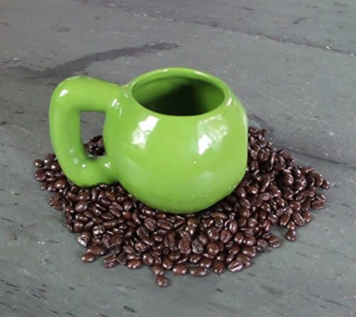 Ceramic Green Kettlebell Coffee Mug - 16oz or 24oz