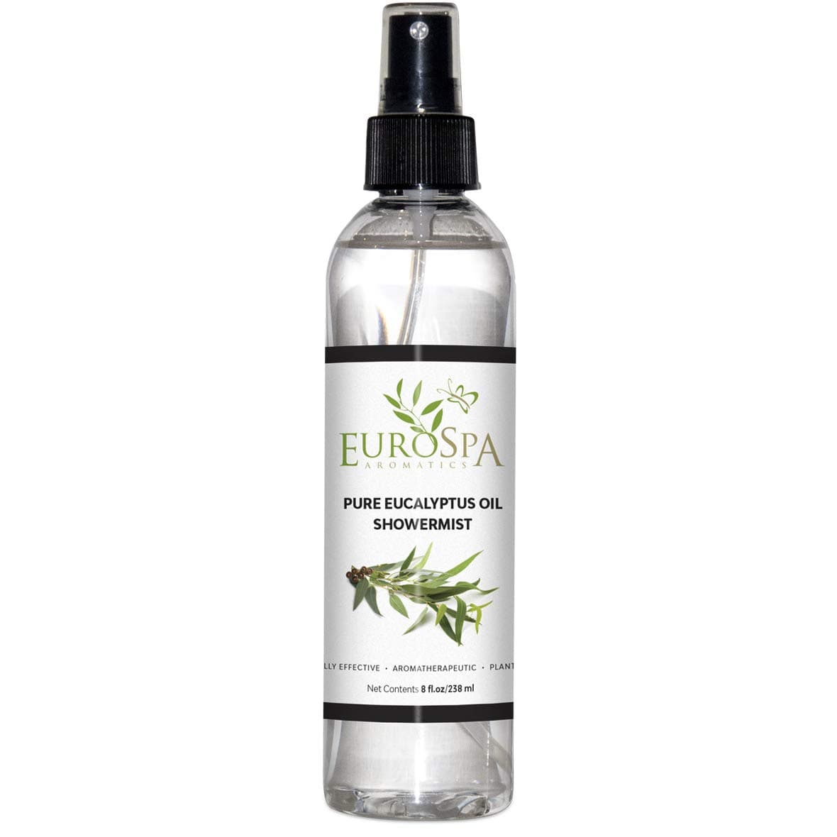 - EuroSpa Aromatics Pure Eucalyptus Oil ShowerMist and Steam Room Spray, All-Natural Premium Aromatherapy Essential Oils - Pure Eucalyptus, 8oz