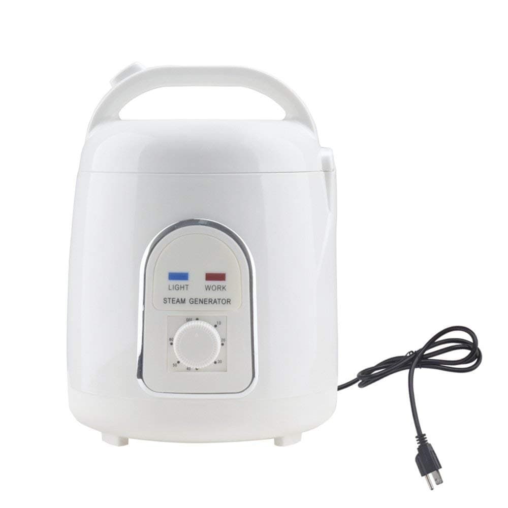 Sauna Steamer Portable Pot Machine 1.5-1.8 Liters for Home Personal SPA Shower