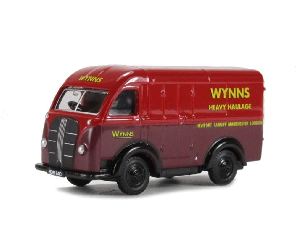 Austin 3 Way Van - Wynns Heavy Haulage - 1/76th Scale Oxford Diecast