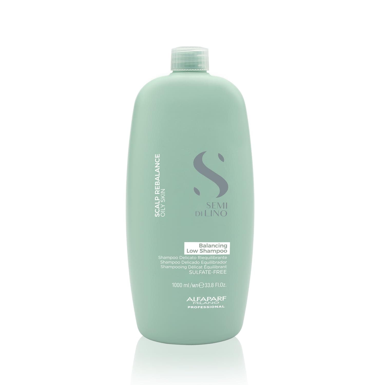 Semi di Lino Scalp Rebalance Purifying Low Shampoo, 1 L, 8022297095905