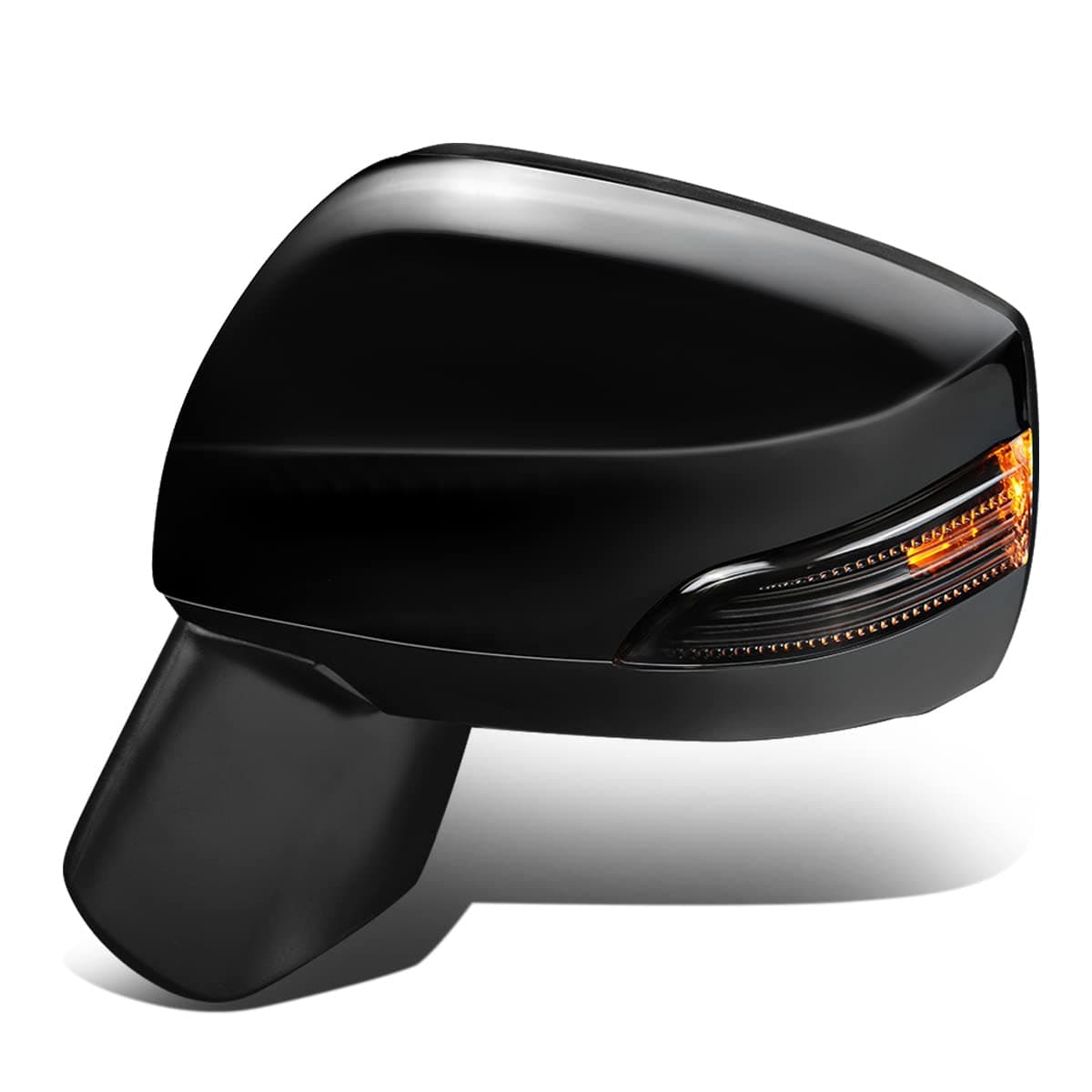 Auto Dynasty SU1320135 Factory Style Driver Left Side Mirror - Manual Folding | Power Adjust | Heated Glass | Turn Signal - Compatible with Subaru Crosstrek Impreza WRX STI 15-20, Paint to Match