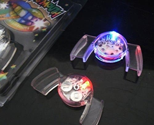 2 pcs of MULTI COLOR Flashing LED Mouth Piece Guard Mouthpiece RAVE Party Favor Gift
