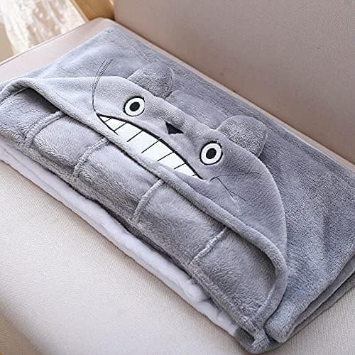 My Neighbor Blanket Cape Plush Cloak Shawl Travel Neighbour Comfortable