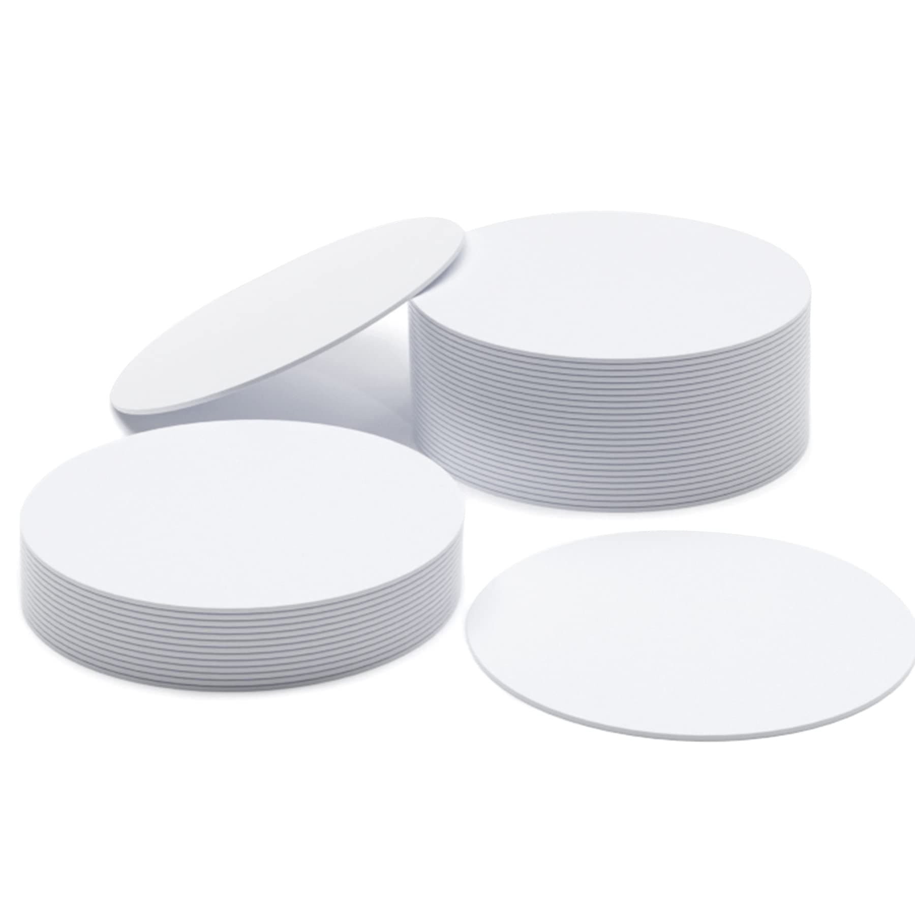 30PCS NFC Cards NTAG215 Tag Rewritable NFC Tags 30mm Round, 504 Bytes Memory Compatible with Android and Other NFC-Enabled Devices