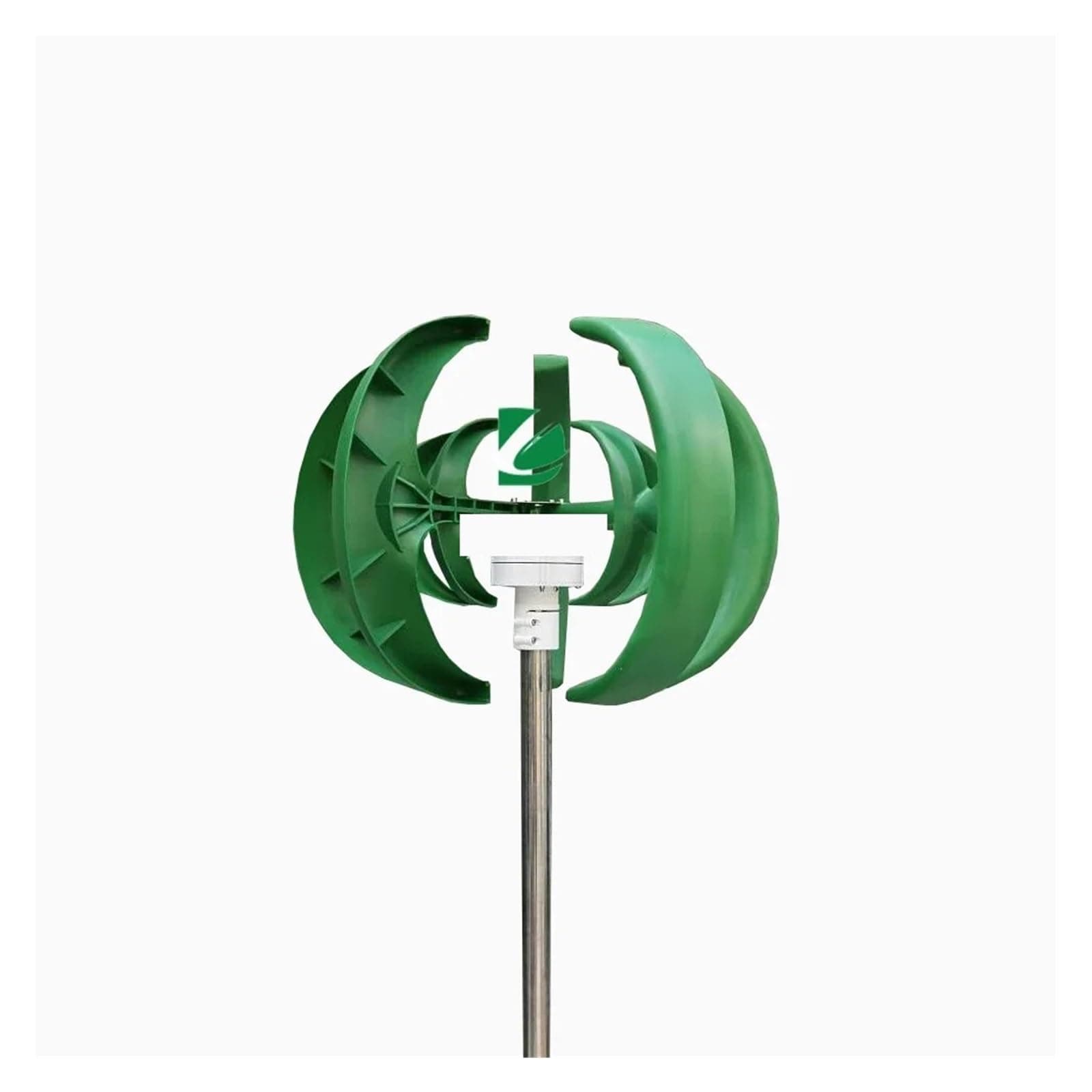 Wind Turbines Generator 5000W 8000W 10KW 48V 24V Vertical Generator Permanent Magnet Suspension Low Wind Start Household for Emergency Power Generation(Green,12V_8KW)