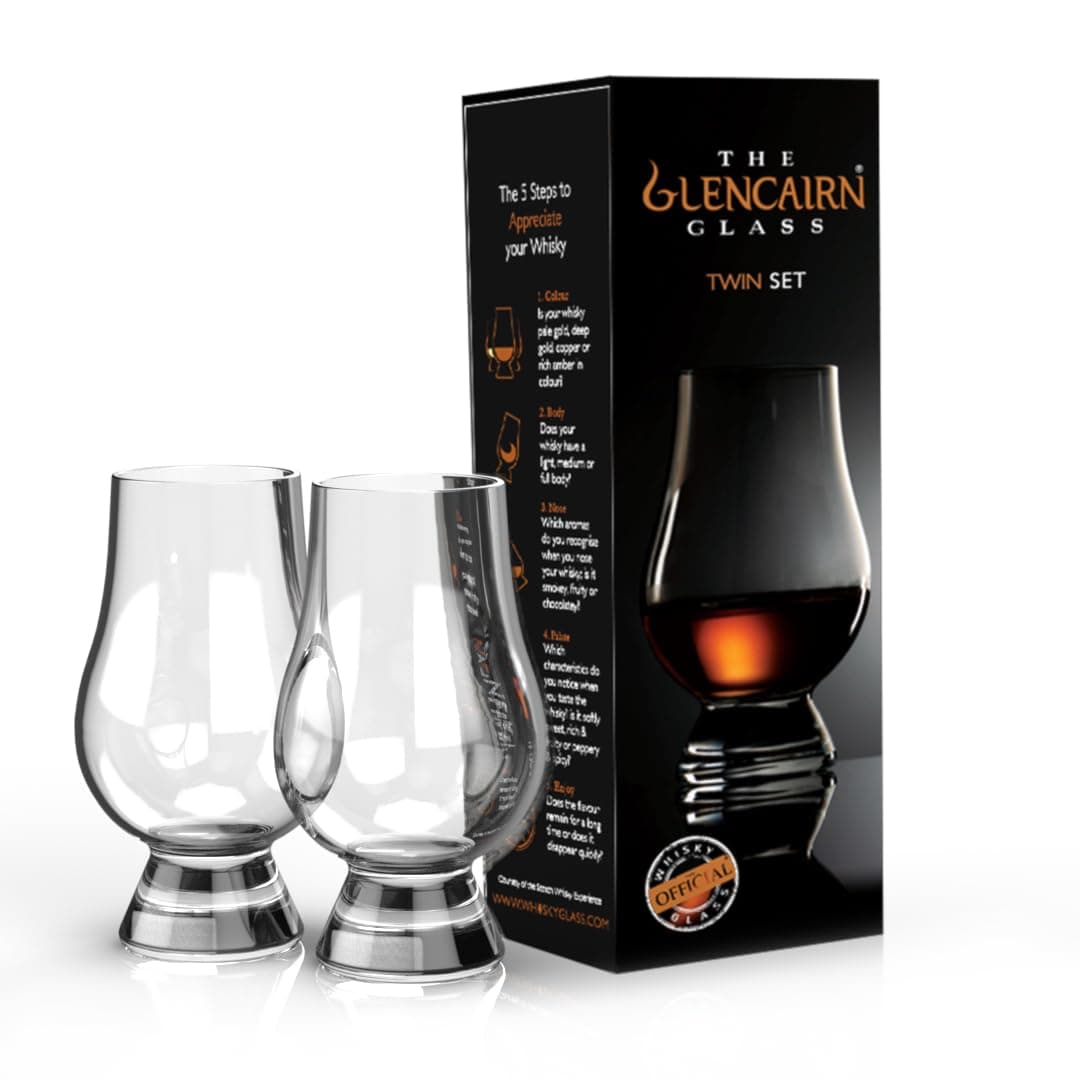Glencairn Crystal Whiskey Tasting Glass, Set of 2