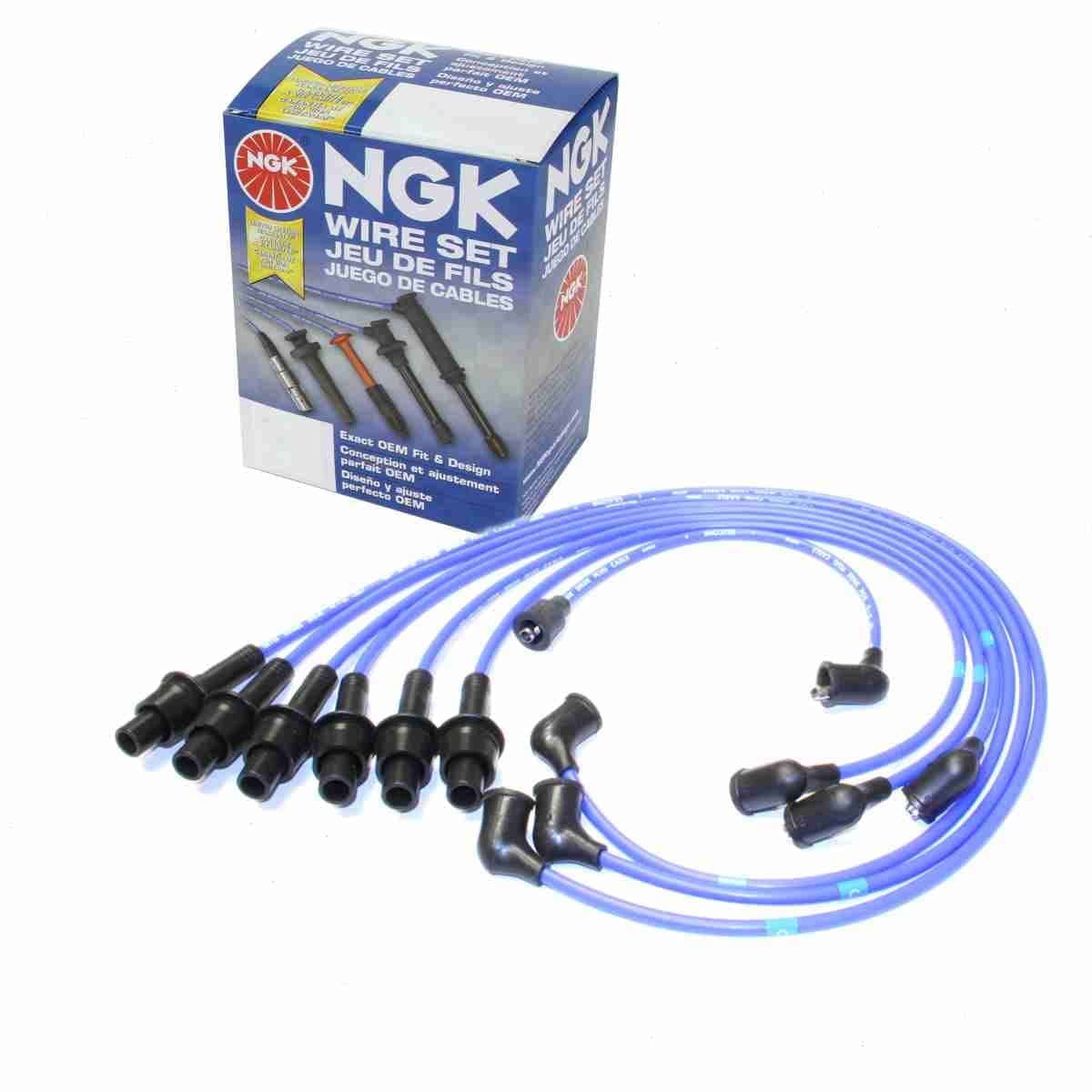 NGK Spark Plug Wire Set compatible with Toyota Cressida 2.8L L6 1983-1988