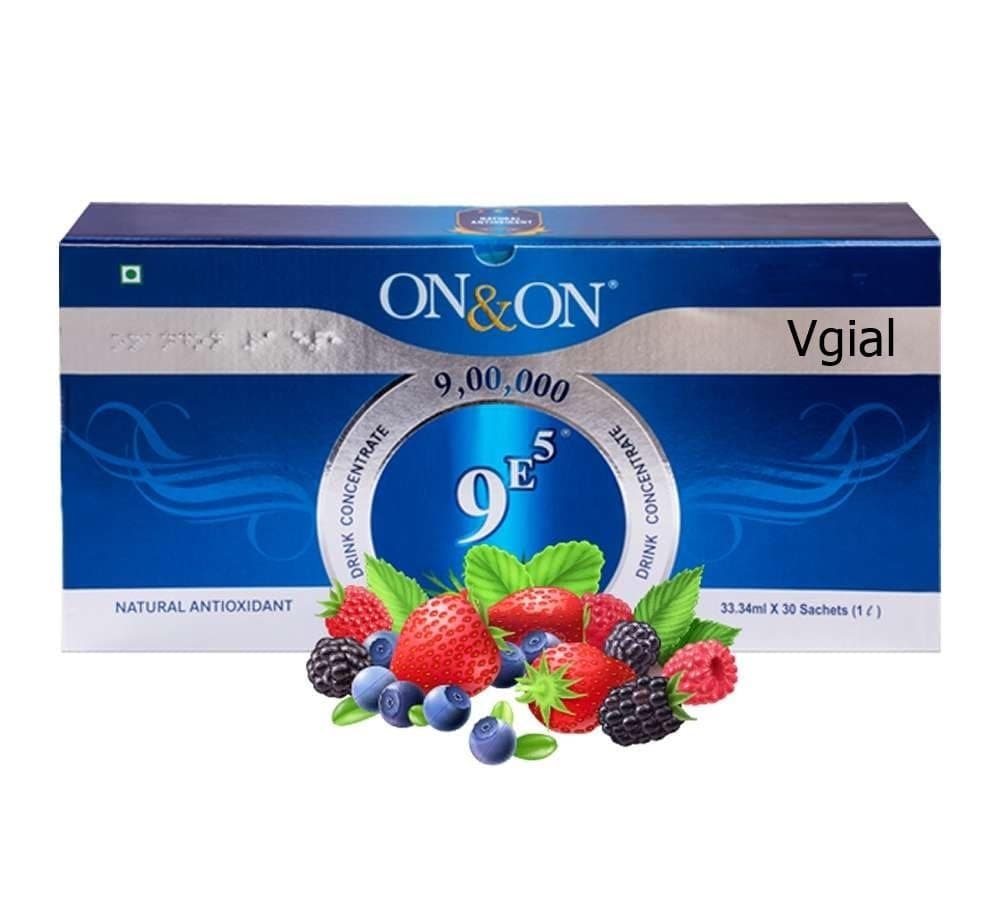 vgial On & On 9E5 Drink Juice Concentrate - Natural Antioxidant Juice, Ginger, 1 Kg