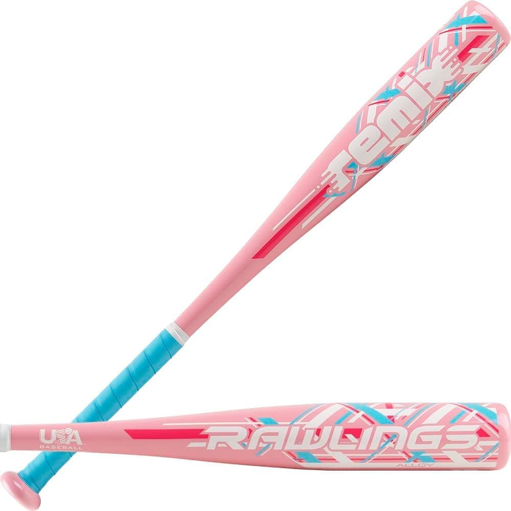 2020 Remix USA Youth Tball Bat Series, Pink, 24 inch (-12) (AMATBRP12-24/12)