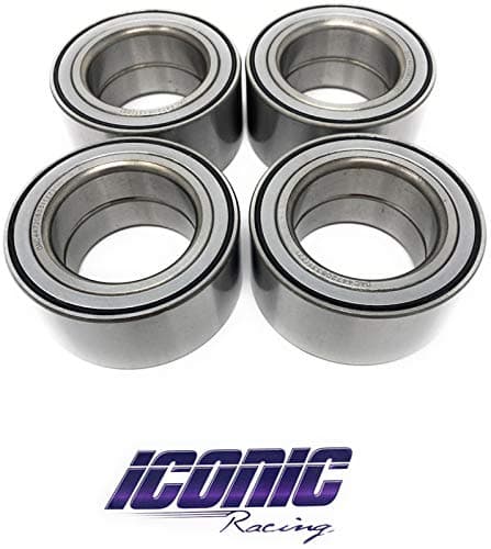 Both Front and Rear Wheel Hub Bearings Compatible with Polaris RZR 900 1000 4 S XP XC Turbo All Models