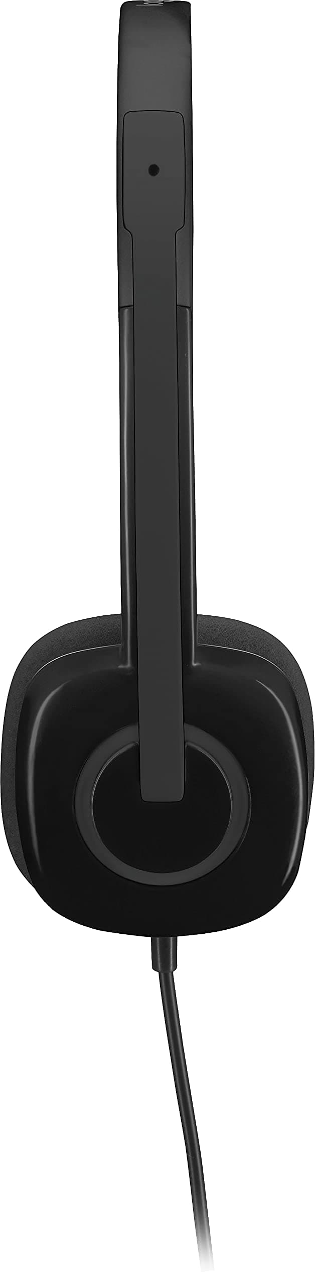 Logitech 3.5 mm Analog Stereo Headset H151 with Boom Microphone (981-000587) Plus Bonus USB Extenders