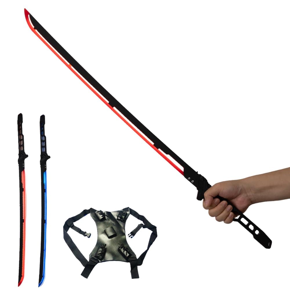Future LED Sword, 31.3 inches LED Sword Model for Halloween Cosplay Costume Props,Fit Party Music Festival Accessorie