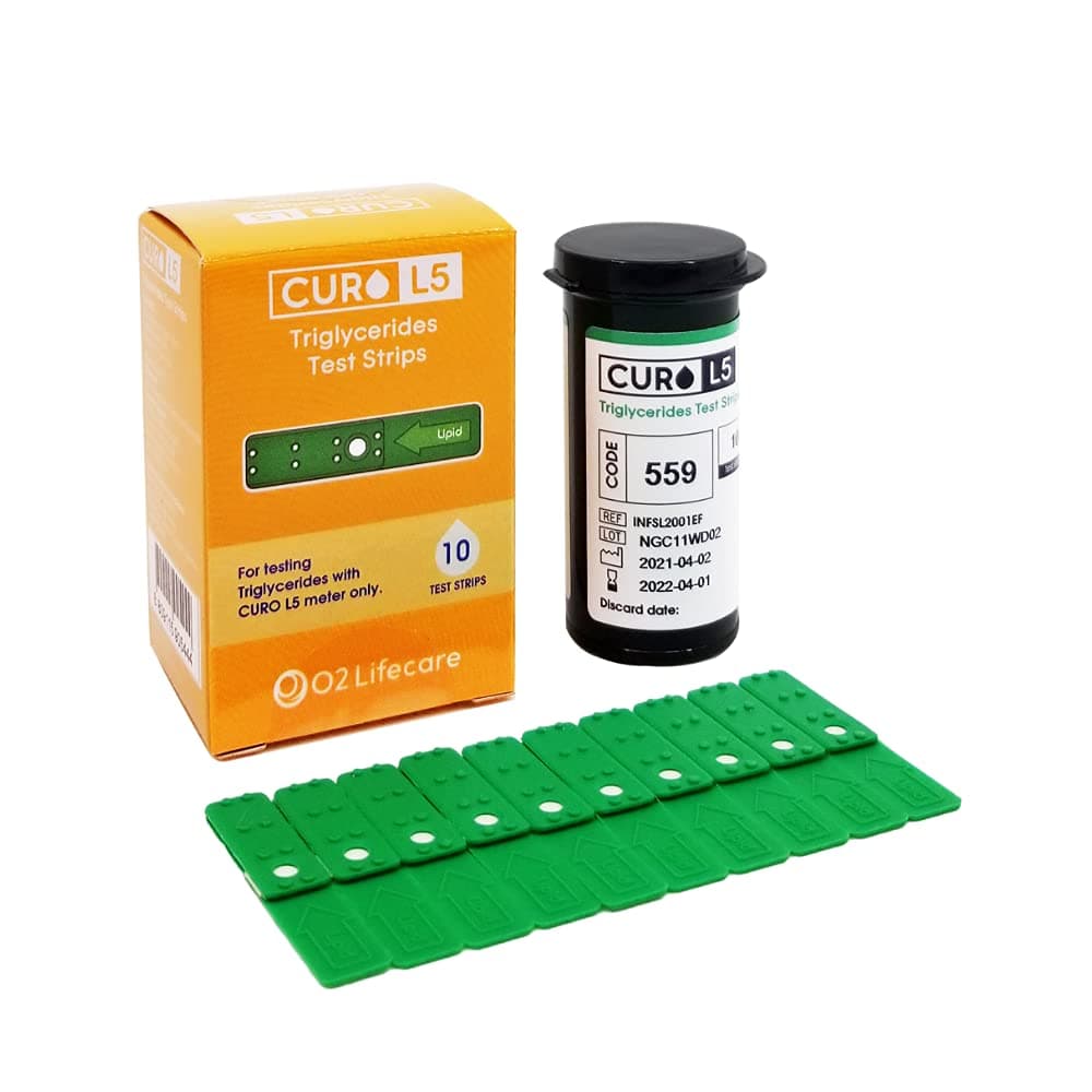 CURO L5 Triglycerides Test Strip