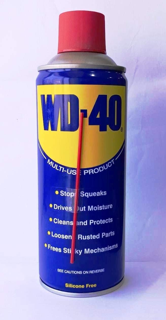 WD-40 Multi-Use Lubricant Reduces Friction