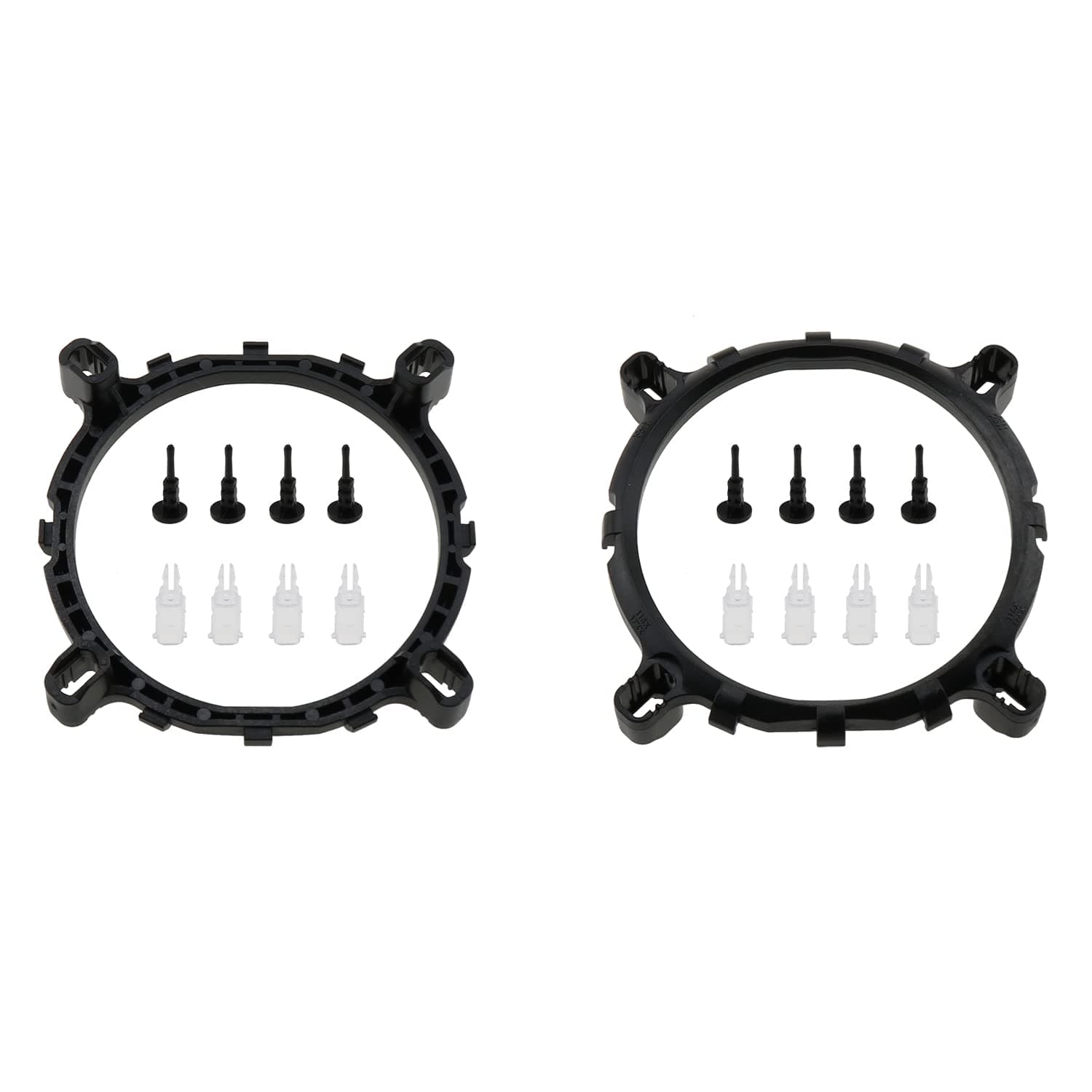ZZHXSM 2Sets CPU Fan Radiator Fastener Base Bracket 115 Backplate CPU Heatsink Mounting Base Radiator Holder for LGA115X