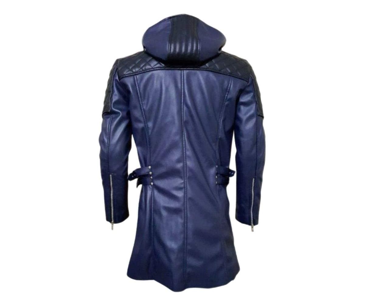 DMC 5 Ner-o Faux Leather Jacket