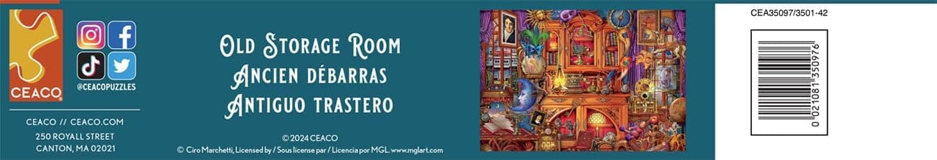 Ciro Marchetti - Old Storage Room - 2000 Piece Jigsaw Puzzle