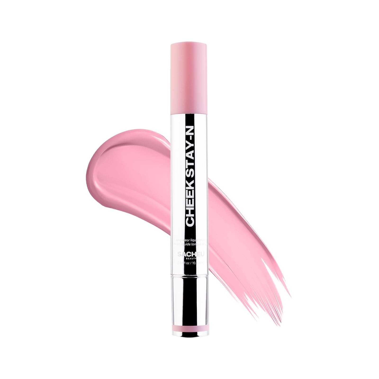 Cheek Stay-N Liquid Blush For Cheeks — High Pigment, Buildable, Lightweight Cream Infused With Squalane, Dewy & Radiant Flushed Long-Lasting Cruelty Free, I'M Cute
