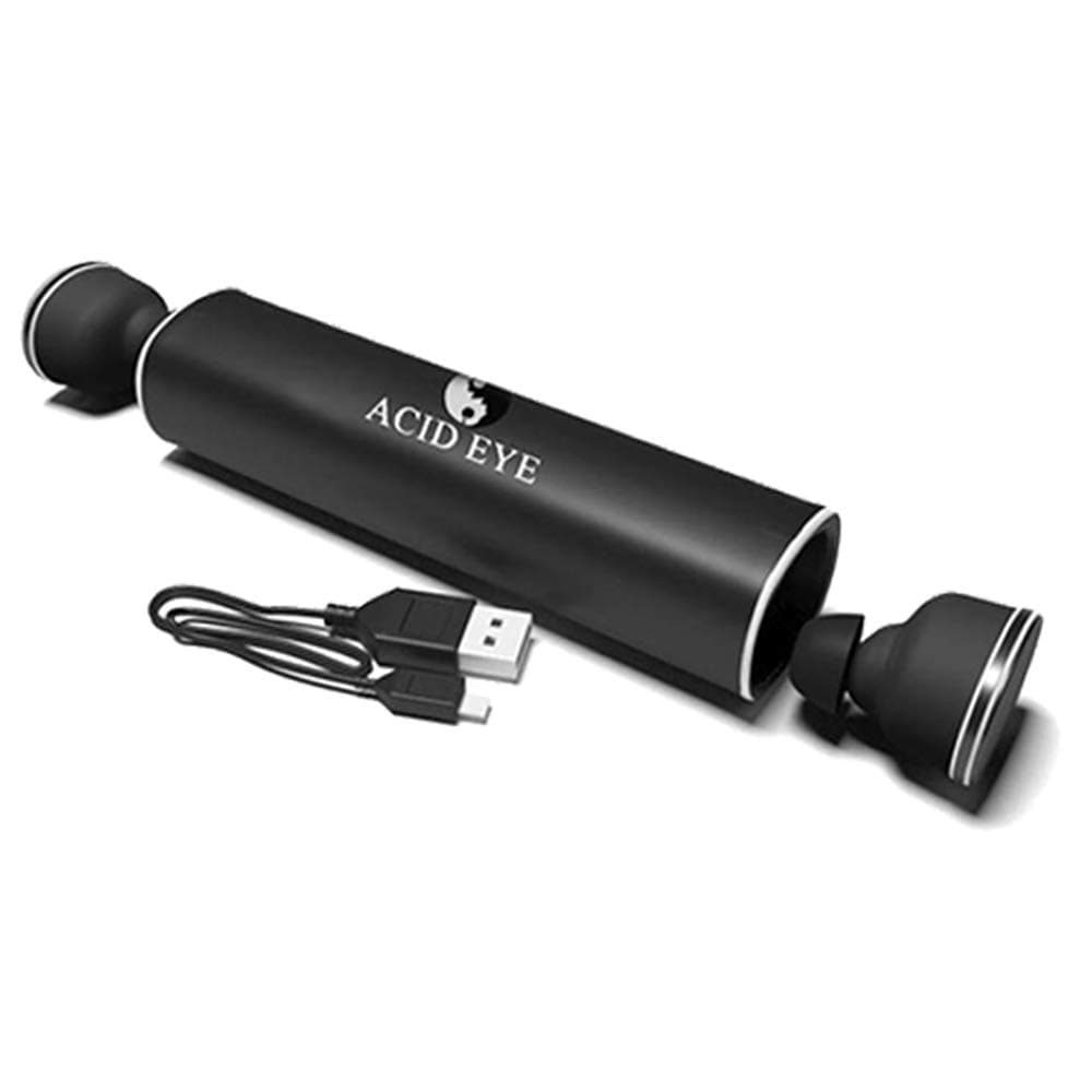 Acid Eye Burly02 Wireless Bluetooth Earbuds V5.0 Power Bank 360 Stereos with Crystal Clear Voice. Bluetooth Earphone Microphone (Black)