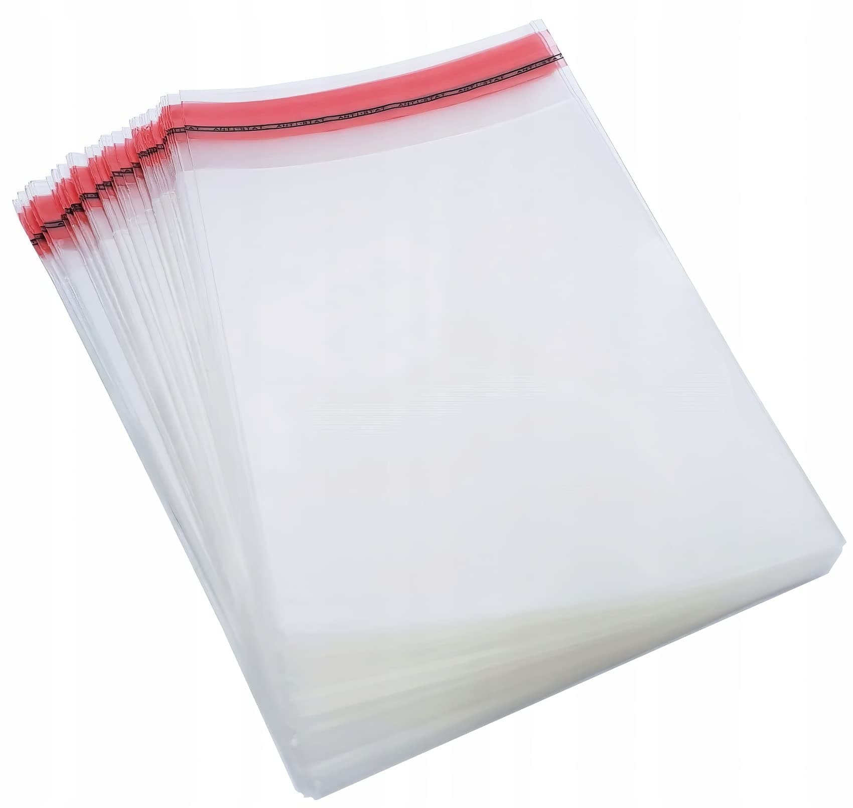 OliveBird 500 x Clear Cellophane Bags A4 Self Seal 215mm x 300mm