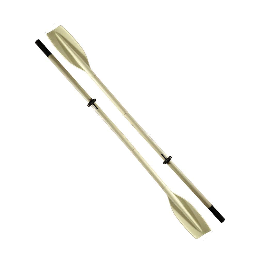 Oceansouth Heavy Duty Aluminum Oars (Split Shaft) with Oar Locks
