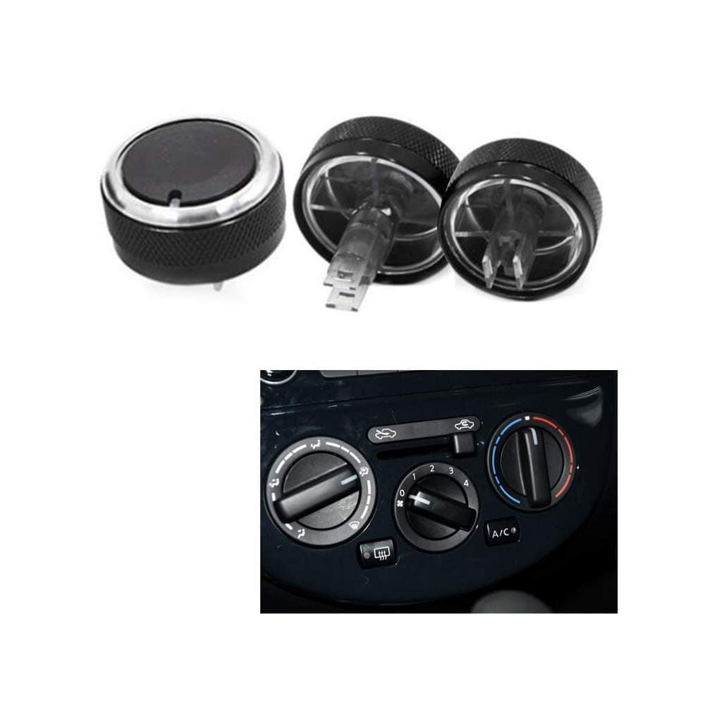 Car AC Knob Air Condition Heat Control Switch Knob Products Accessories,Suitable for Nissan Tiida NV200 Livina Geniss