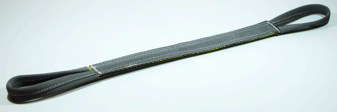American Industrial/ 4", 1 Ply Reversed Eye Polyester Web Sling / Re1-904Px18/ 18 Ft. Long / 7,700 Lbs. Vertical